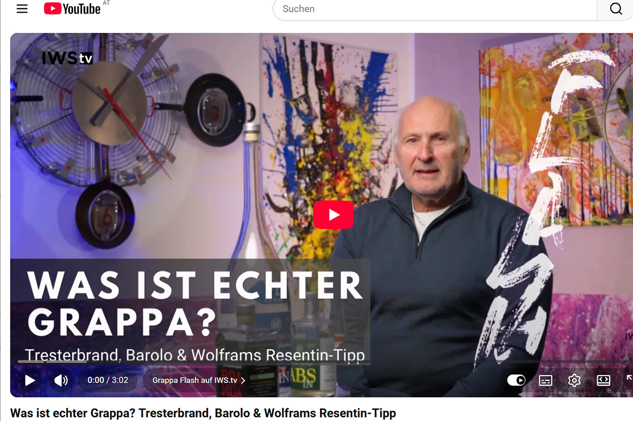 Was ist echter Grappa? Tresterbrand, Barolo & Resentin erklärt | IWS.tv