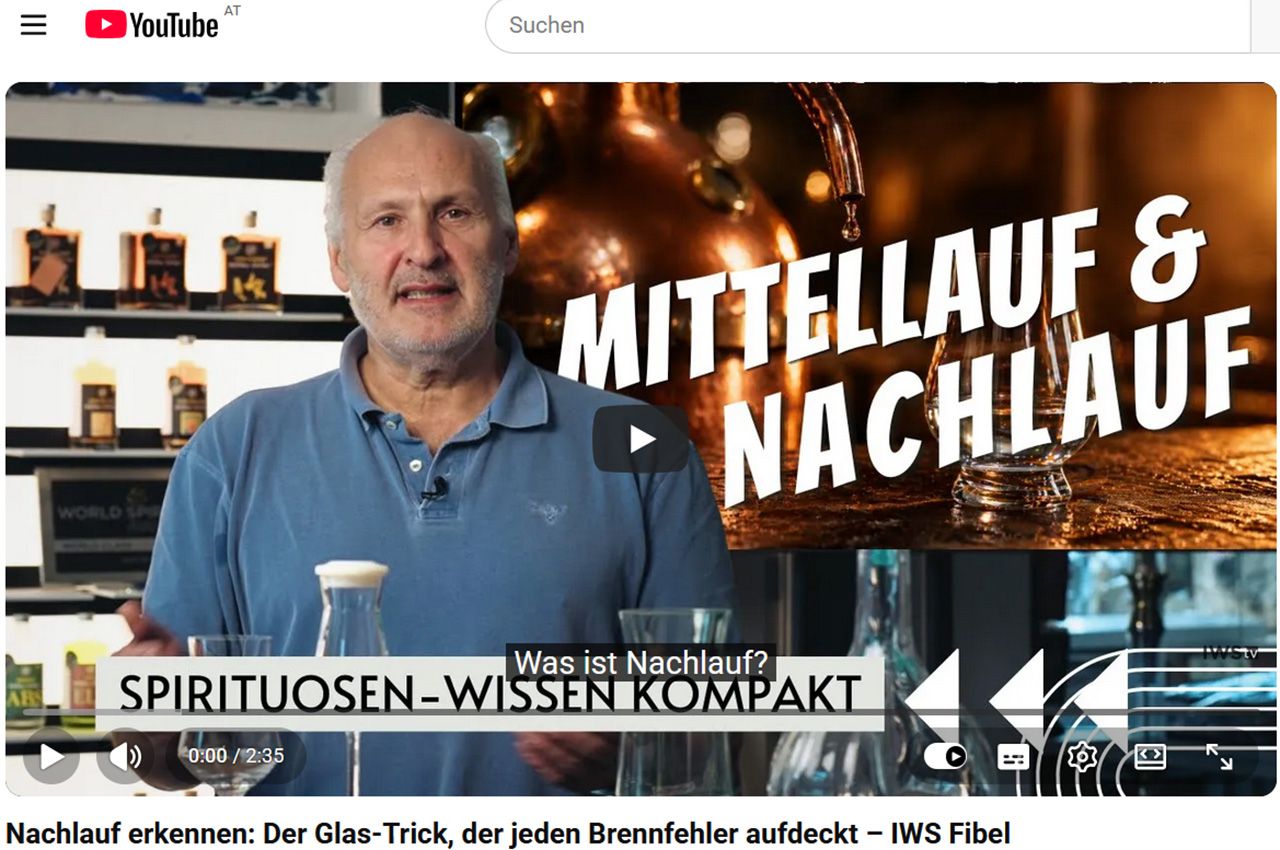 Nachlauf beim Schnaps erkennen – Sensorik & Destillationsfehler erklärt